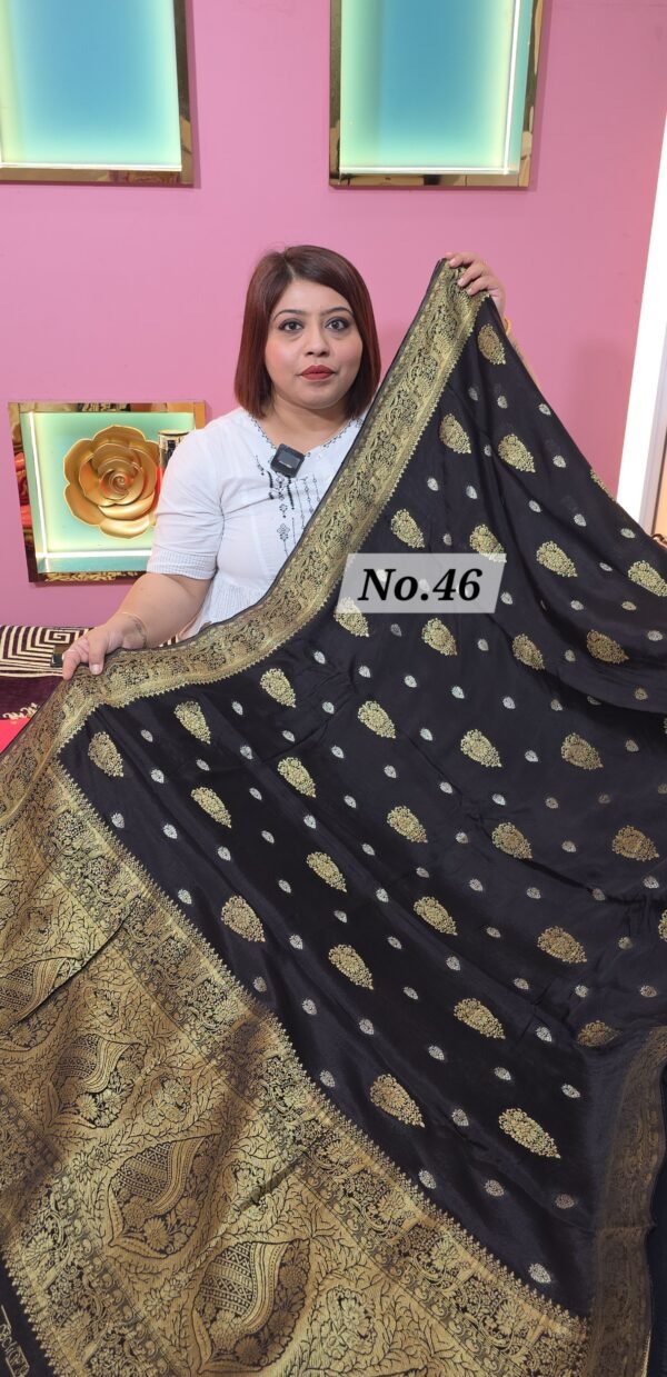 SALE-PURE CREPE SILK KHADDI (NO.46)