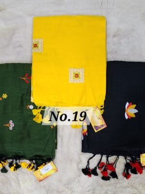 EMBROIDERIED KHADI COMBO-19
