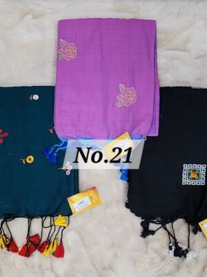EMBROIDERIED KHADI COMBO-21