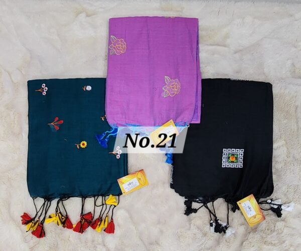 EMBROIDERIED KHADI COMBO-21
