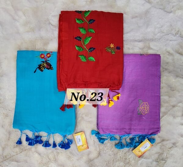 EMBROIDERIED KHADI COMBO-23