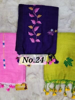 EMBROIDERIED KHADI COMBO-24