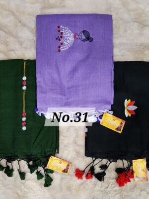 EMBROIDERIED KHADI COMBO-31