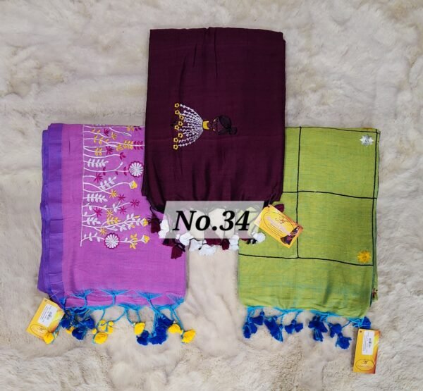 EMBROIDERIED KHADI COMBO-34