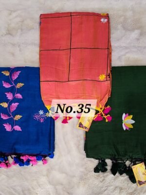 EMBROIDERIED KHADI COMBO-35