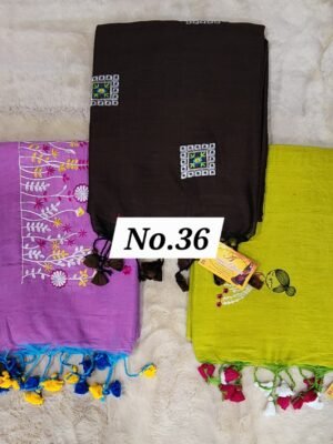 EMBROIDERIED KHADI COMBO-36