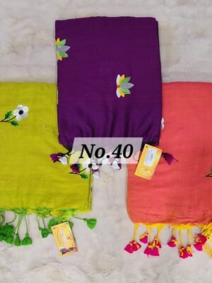 EMBROIDERIED KHADI COMBO-40