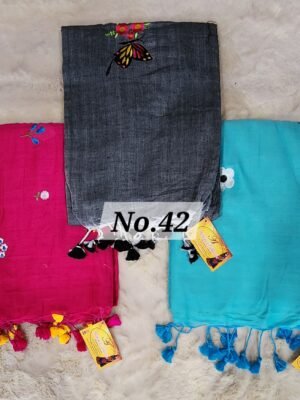 EMBROIDERIED KHADI COMBO-42
