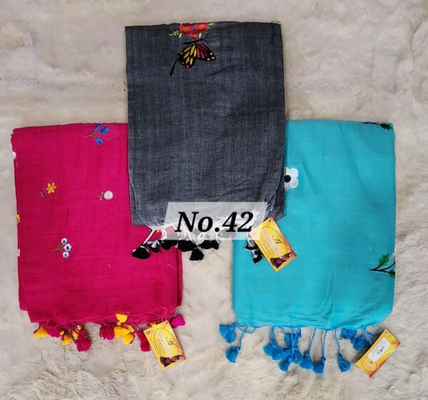 EMBROIDERIED KHADI COMBO-42