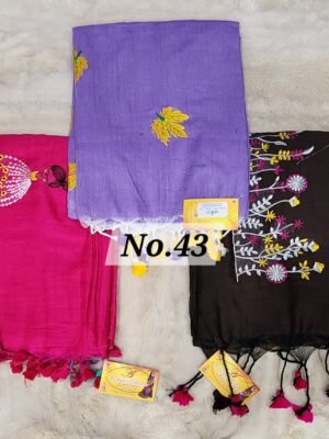 EMBROIDERIED KHADI COMBO-43
