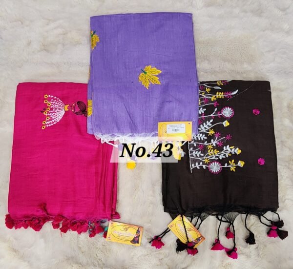 EMBROIDERIED KHADI COMBO-43