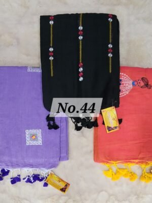 EMBROIDERIED KHADI COMBO-44