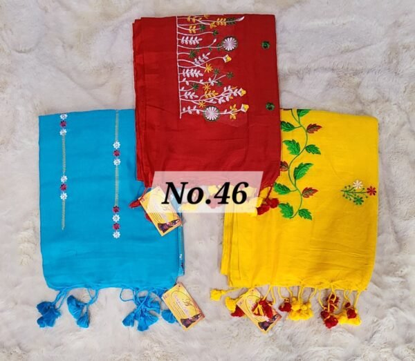 EMBROIDERIED KHADI COMBO-46