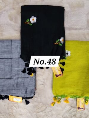 EMBROIDERIED KHADI COMBO-48