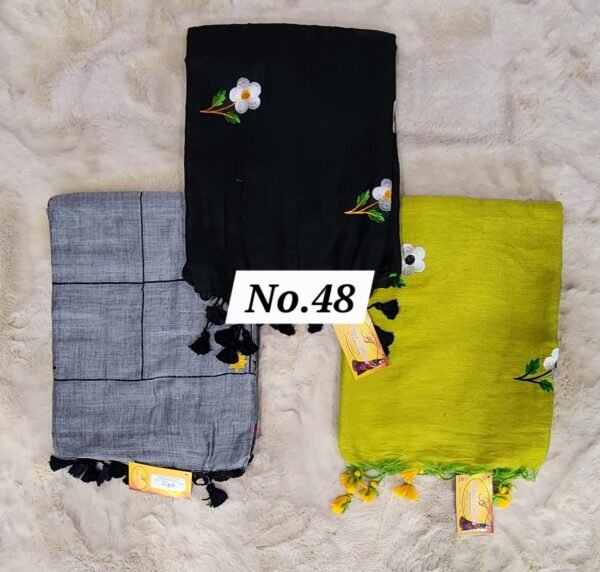 EMBROIDERIED KHADI COMBO-48