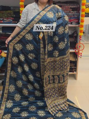 CREPE SILK SAREE (NO.224)