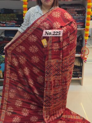 CREPE SILK SAREE (NO.225)