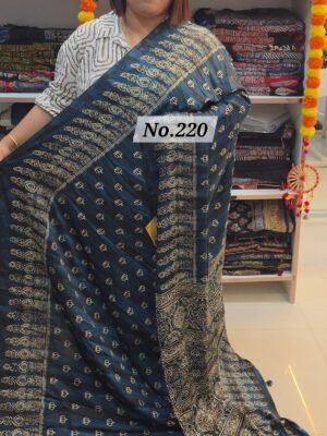 CREPE SILK SAREE (NO.220)