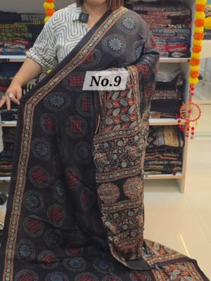 PURE MODAL AJRAKH SILK (NO.9)