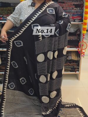PURE MODAL AJRAKH SILK (NO.14)