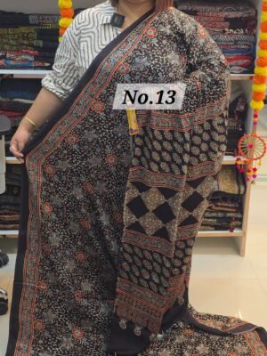 PURE MODAL AJRAKH SILK (NO.13)