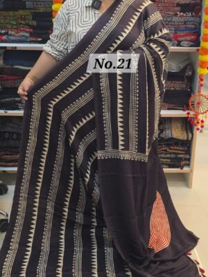PURE MODAL AJRAKH SILK (NO.21)