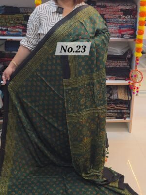 PURE MODAL AJRAKH SILK (NO.23)