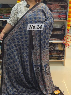 PURE MODAL AJRAKH SILK (NO.24)