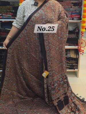 PURE MODAL AJRAKH SILK (NO.25)