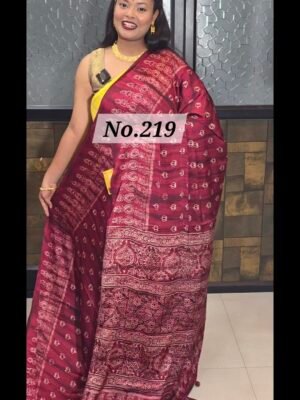 CREPE SILK SAREE (NO.219)