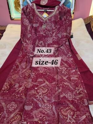 READY TO WEAR SET {SIZE-46} (NO.43)