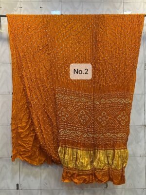 MODAL BANDHEJ SAREE (N0.2)
