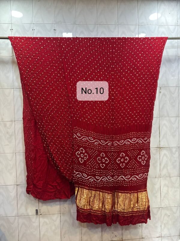 MODAL BANDHEJ SAREE (N0.10)