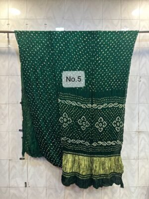 MODAL BANDHEJ SAREE (N0.5)