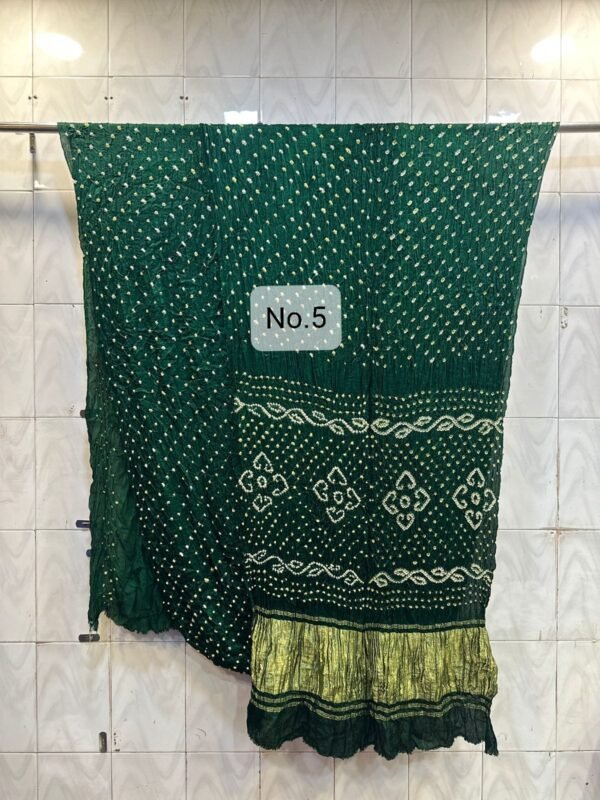 MODAL BANDHEJ SAREE (N0.5)