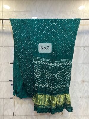 MODAL BANDHEJ SAREE (N0.3)