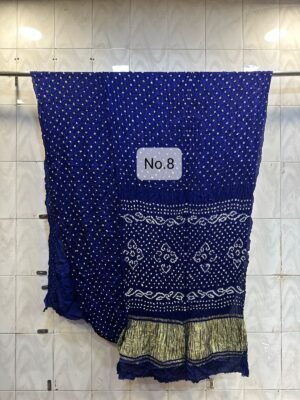 MODAL BANDHEJ SAREE (N0.8)