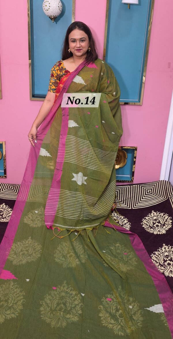 PURE BENGAL HANDLOOM SAREE (NO 14)