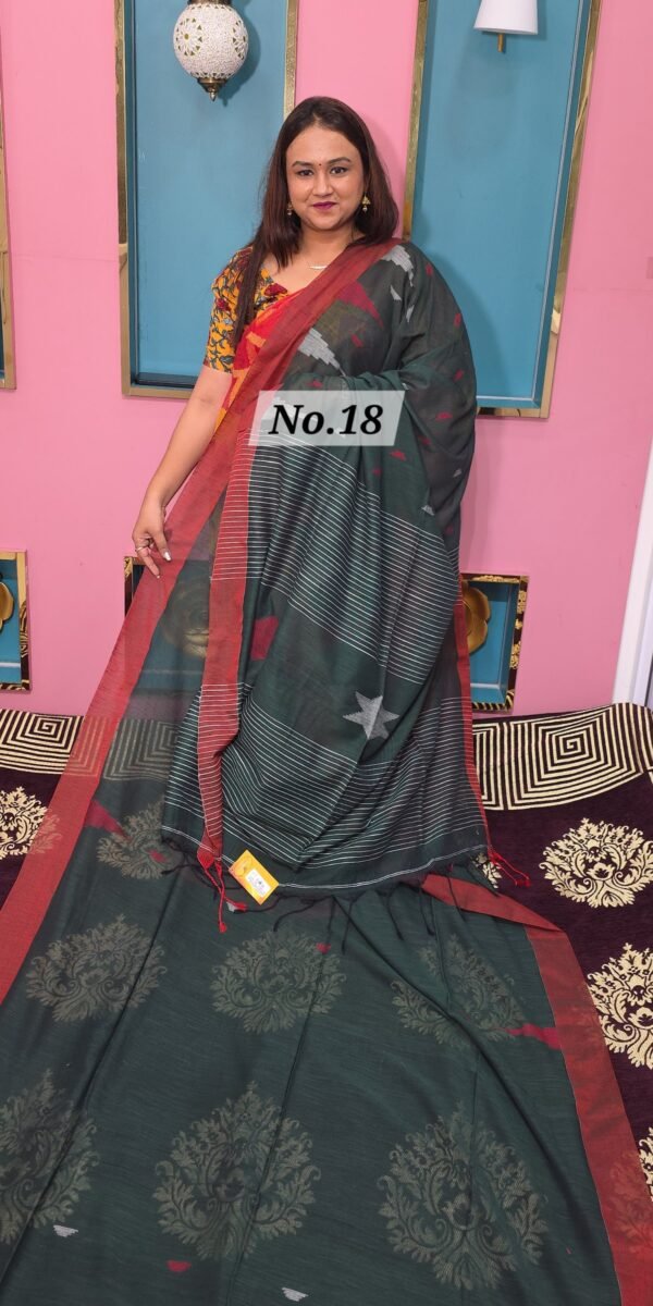 PURE BENGAL HANDLOOM SAREE (NO 18)