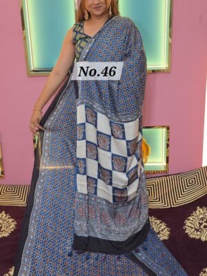 PURE AJRAKH MODAL SILK (NO.46)