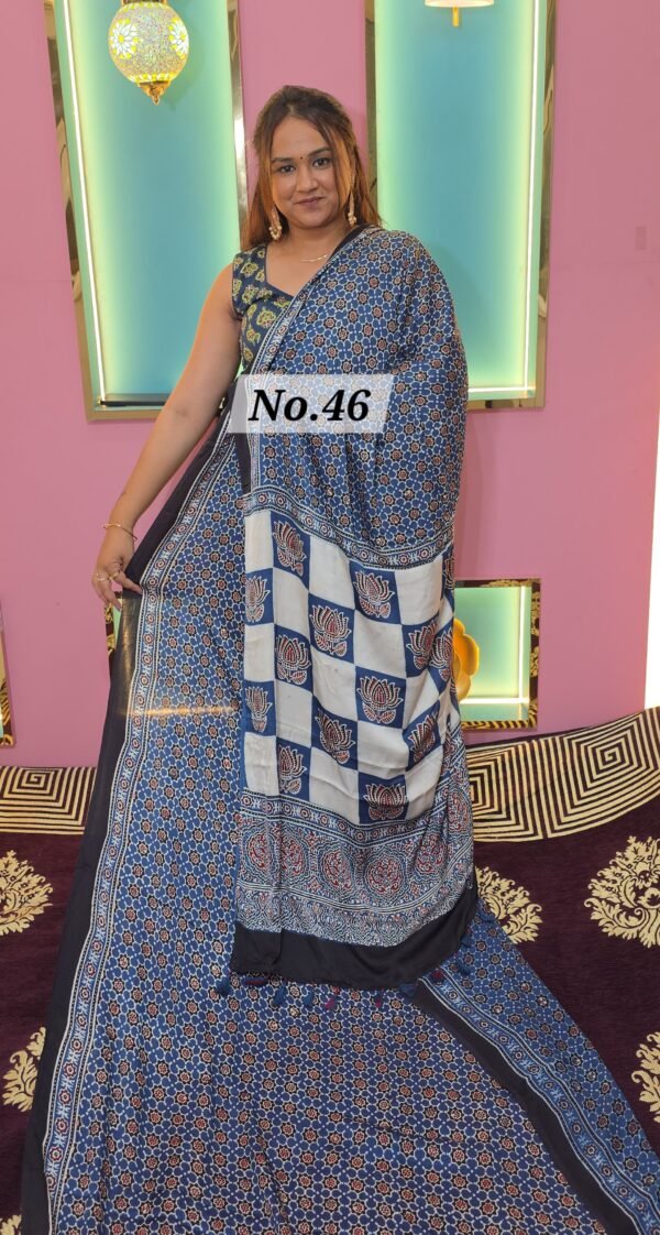 PURE AJRAKH MODAL SILK (NO.46)