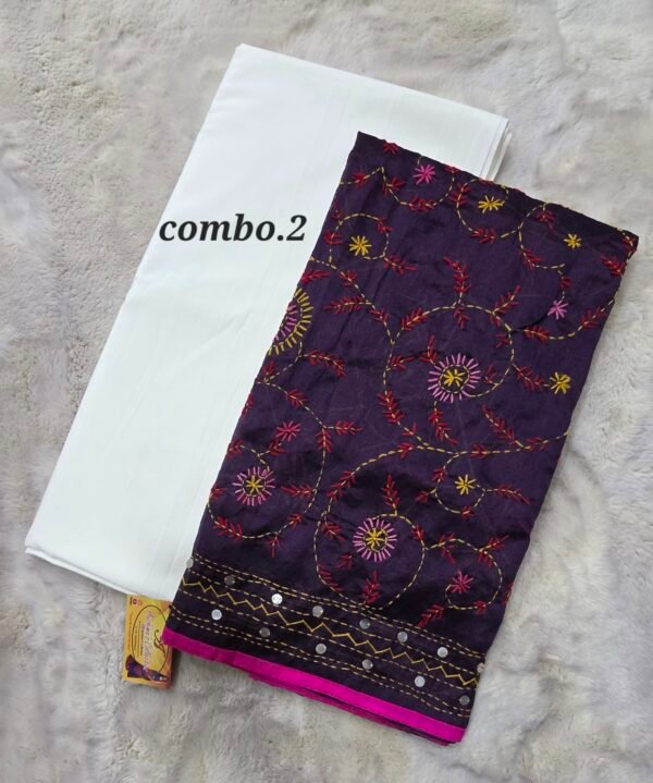 OFFER ON- PURE COTTON 5MTR + DUPTTA (NO.2)