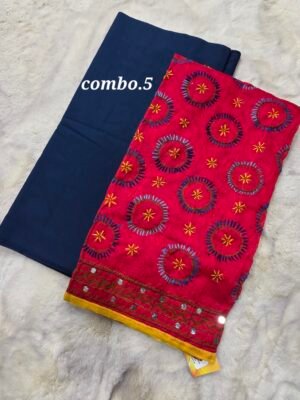 OFFER ON- PURE COTTON 5MTR + DUPTTA (NO.5)