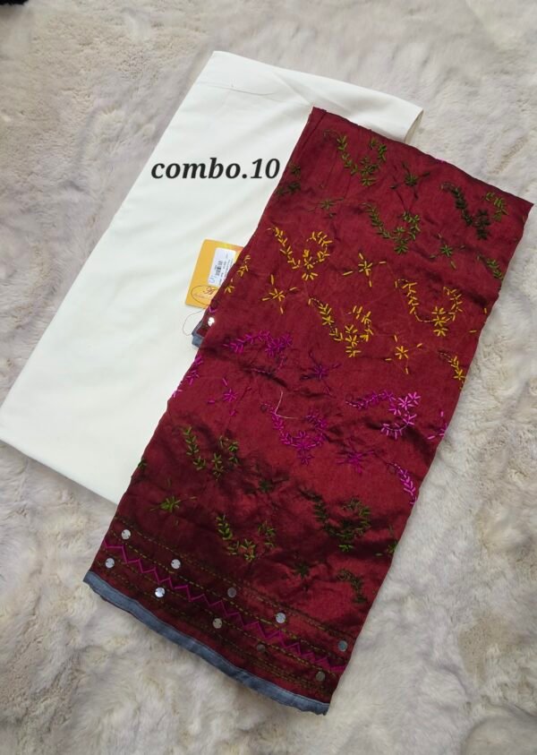 OFFER ON- PURE COTTON 5MTR + DUPTTA (NO.10)