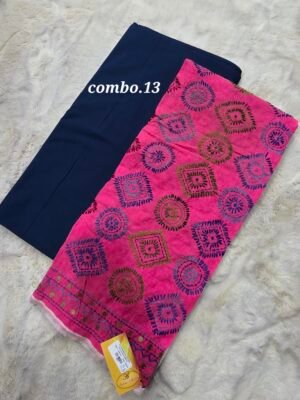 OFFER ON- PURE COTTON 5MTR + DUPTTA (NO.13)