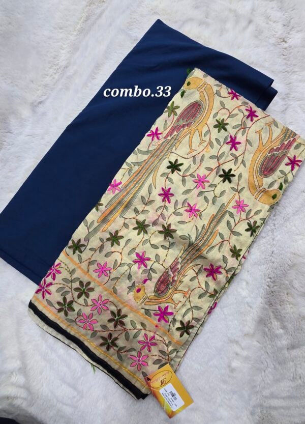 OFFER ON- PURE COTTON 5MTR + DUPTTA (NO.33)