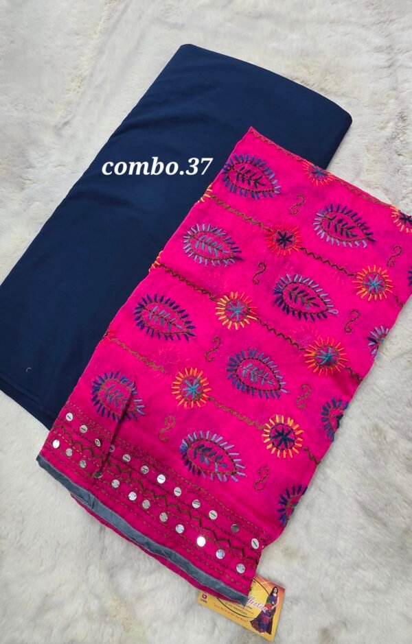 OFFER ON- PURE COTTON 5MTR + DUPTTA (NO.37)