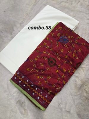 OFFER ON- PURE COTTON 5MTR + DUPTTA (NO.38)