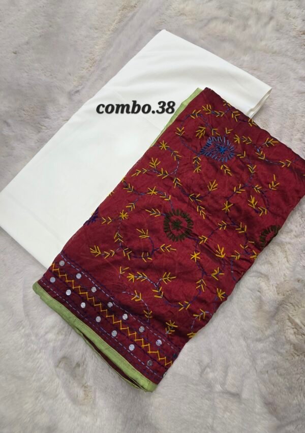 OFFER ON- PURE COTTON 5MTR + DUPTTA (NO.38)