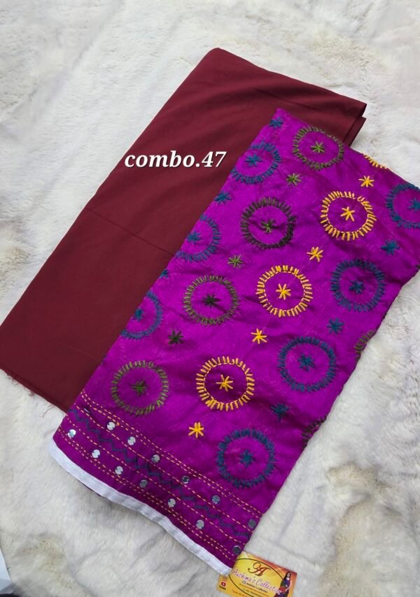 OFFER ON- PURE COTTON 5MTR + DUPTTA (NO.47)